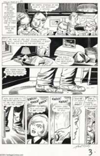 Jack Kirby and Dick Ayers - Strange Tales #92, page 3 Original Art (Marvel, 1962). A woman in a boarding house -