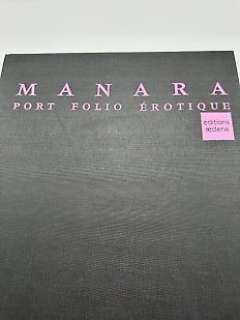 Milo Manara - 1 portefeuille - Port Folio Erotique - (preface de Moebius) - 1984 | Catawiki