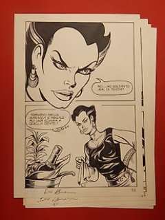 Giovanni Romanini - 4 Original page - Ulula supplemento al #21 - "i depravati di Manila" - 1983 | Catawiki