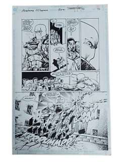 Barry Kitson Original drawing - Adventures Of Superman - #507 page #16 - 1990 | Catawiki