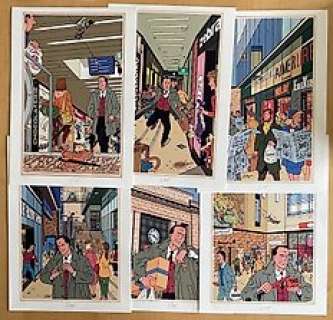 Exem - 6 Estampe pigmentaire - L’Affaire Cornavin - 2015 | Catawiki