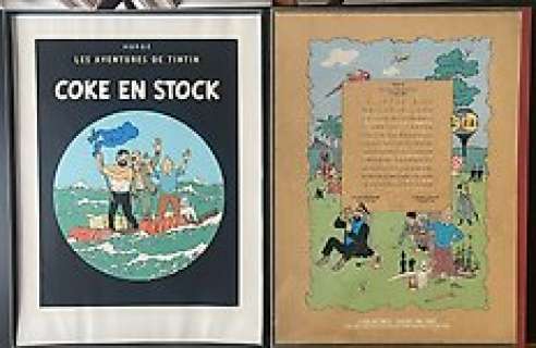 Tintin - Coffret lithographies Escale - Hergé - 8 Lithographies - 1985 | Catawiki