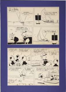 Carl Barks - Walt Disney’s Comics and Stories Donald Duck Page 5 Original Art (Dell, 1960). Donald and the - | Heritage
