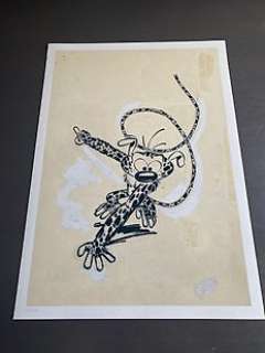 Franquin - Marsupilami - 1 sérigraphie | Catawiki