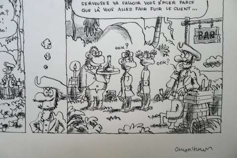 Cromheecke, Luc | Original page (p.12)  - Het godvrrgeten eiland 1  - (2014) | Catawiki