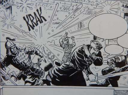 Scholz, Claus - 1 Original page - De Rode Ridder 229 - De Vreemdeling - 2011 | Catawiki