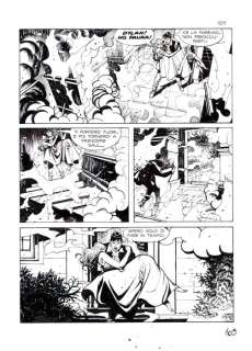 Mari, Nicola - 1 Original page - Dylan Dog Speciale #23 - "L’angelo caduto" - 2009 | Catawiki