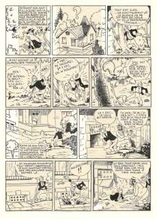 Gervy | Bobby reporter, planche remontée n°7 Ã  l’encre… | Millon
