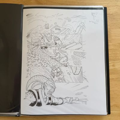 Ben Bishop | TMNT BATTLE NEXUS #2 - PAGE 1 - (ORIGINAL ART) | Ben Bishop