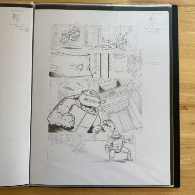 Ben Bishop | TMNT BATTLE NEXUS #2 - PAGE 19 - (ORIGINAL ART) | Ben Bishop