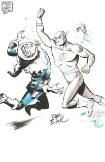 Dave Bullock - Flash 114 Cover (Oml)