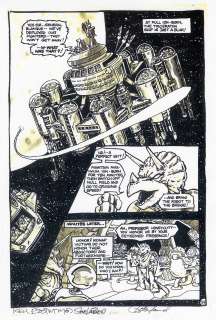 KEVIN EASTMAN / PETER LAIRD 1987 TMNT #5 P.34