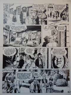 Franz - 1 Original page - Hannah T1 - Les Cavaliers de la mort - 1991 | Catawiki