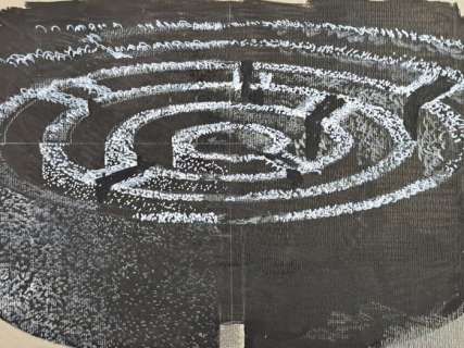 Thole, Karel - 1 Original preliminary drawing - "Labirinto" | Catawiki