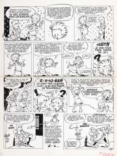 Greg | Zig et Puce, planche n°23 Ã  l’encre de Chine de… | Millon