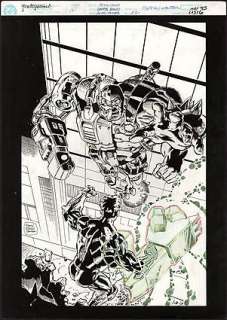 Darryl Banks - GREEN LANTERN (1990-2004) #62 Cover | ComicConnect