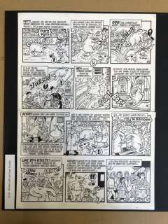 Linthout, Willy - 1 Original page - Urbanus 77 - Meneer en madam Stoef - 1999 | Catawiki