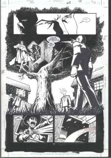 Derec Aucoin John Stanisci | ! Great Superman 3/4 Splash - Aucoin - Superman Defends Kid in Treehouse Issue Adventures of Superman #615 Page 13 | Koch Comic Art