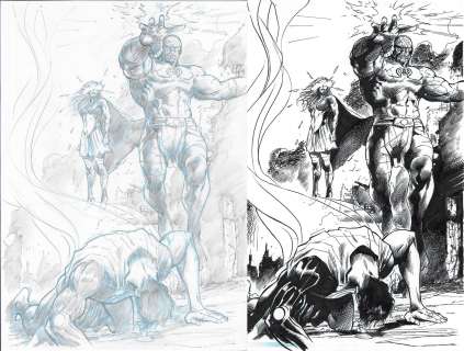 Trevor Hairsine Andy Lanning | Dceased War of the Undead Gods Issue 05 Page 12 | Splash Page