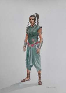 Zuccheri, Laura - 1 Original colour drawing - Kamasutra de chair et de sang - Mitraveni - 2024 | Catawiki