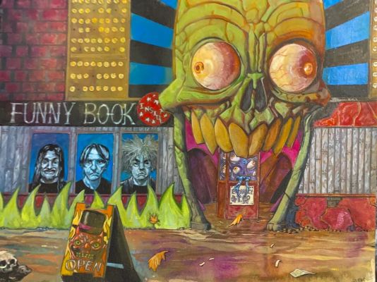 John Bivens | John Bivens: Funny Book | Panel Punk Comics Originals