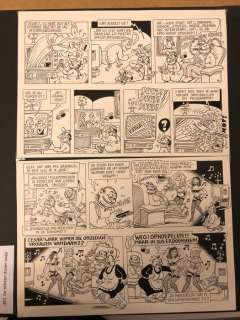 Linthout, Willy - 1 Original page - Urbanus 80 - De blikken dozen soap - 2000 | Catawiki