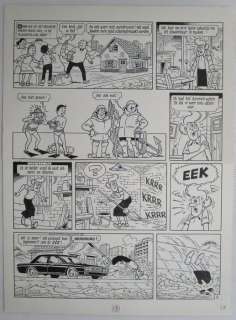 Goossens, Eugeen - 1 Original page - Suske en Wiske - Tegen de ZZZ - 1986 | Catawiki