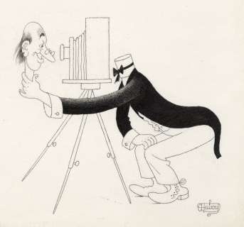 Dubout, Albert - 1 Original drawing - Les Photographes - Autoportrait - 1956 | Catawiki