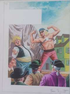 Bignotti, Franco - 1 Original cover - Grande Blek - n. 197 "Gli strani zingari" - 1967 | Catawiki