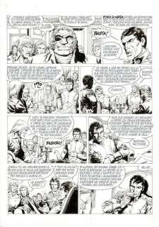 Mitton, Jean-Yves - 1 Original page - Les Survivants de L’Atlantique T3 - L’Île de la liberté - 1993 | Catawiki