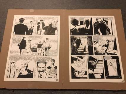 Roi, Corrado - 2 Original page - Dylan Dog - Maxi #14 "Gita fuori porta" - 2001 | Catawiki