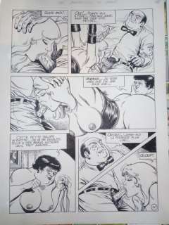 Chris (Musquera, Xavier) - 1 Original page - Le Dressage de Jane T2 - 1992