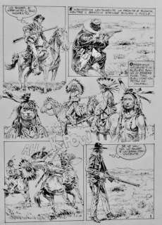 Serpieri, Paolo Eleuteri - 1 Original page - L’Homme médecine - La Règle du jeu - 1989 | Catawiki