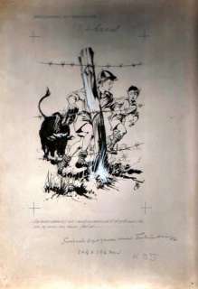 Drenge og tyr - original tegning - Tage Andersen | ComicGarden