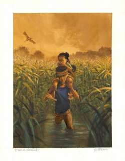 Jean Denis Pendanx - Couverture originale - L‘?il du marabout