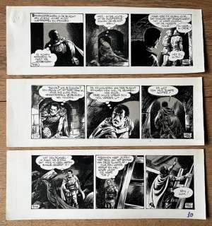 Stapel, Gerrit - 3 Bande dessinée originale - Huon de Neveling V9 - De Steen van Glaiva - 1969 | Catawiki