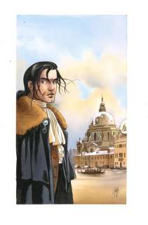 Griffo | Illustration réalisée pour un ex-libris - Giacomo C. | Daniel Maghen