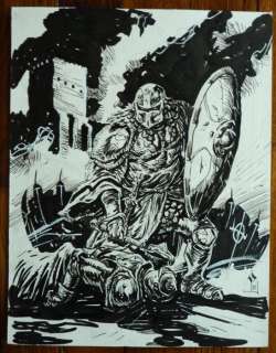 Pontet, Cyril - 1 Original drawing - Chroniques de la Lune Noire - Frère Gunthar - 2022 | Catawiki