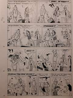 Pom - 1 Original page - Piet Pienter en Bert Bibber 30 - Warwinkel in de war - 1974 | Catawiki