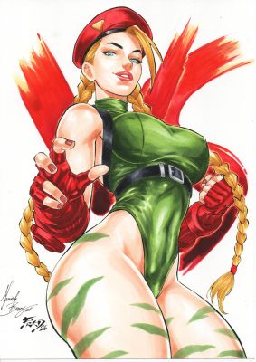 Fred Benes - Cammy Pin-Up 9x12