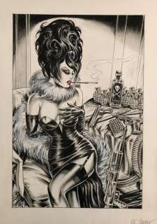 Nik Guerra - 1 Original colour page - Risate Criminali - “Gioiello” - pag. 55 - 2024 | Catawiki