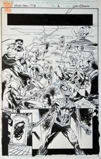 Garry Brown - Amazing Spiderman Annual #1 Pg 1 (Marvel, 2018)