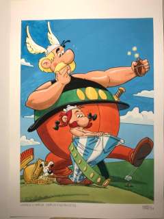 Torres, Daniel - 1 Original colour drawing - Héroes del Cómic - Tribute to Astérix & Obélix - 2022 | Catawiki