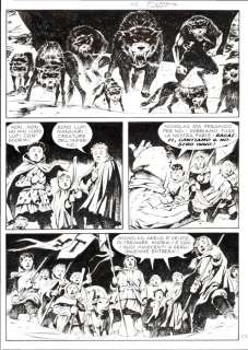 Dotti, Maurizio - 5 Original page - Dampyr Speciale #4 - "il viaggio dei folli" - 2008 | Catawiki