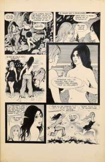 PICHARD & WOLINSKI - PICHARD & WOLINSKI PAULETTE Planche originale Ã  l‘encre de chine issue