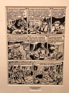 Studio Vandersteen (Vandersteen, Willy) - 1 Original page - De Rode Ridder 13 - De vuurgeest nr 13 - 1963