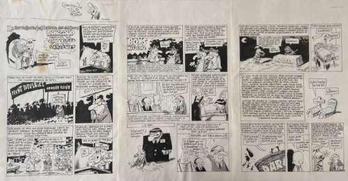 Larcenet, Manu - 3 Original page - La merveilleuse (pré)histoire… des éditions Dargaud - (début des années 2000) | Catawiki