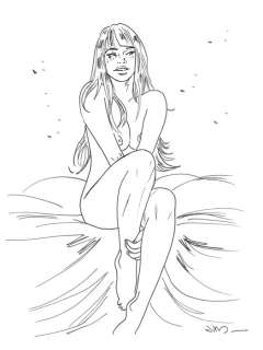 Jim (Terrasson, Thierry) | Original illustration  - Marie  - Een nacht in Rome | Catawiki