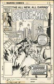 Buckler, Rich - SPECTACULAR SPIDER-MAN (1976-98) #118 Cover | ComicConnect