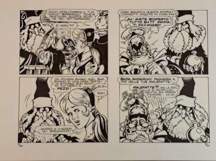 Magnus & Romanini - 1 Original page - La Compagnia della Forca - Il Rapimento di Annalisa | Catawiki